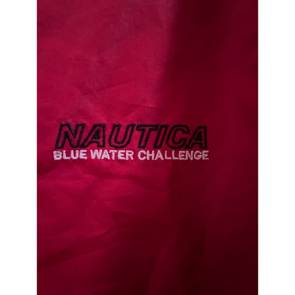 Nautica Blue Water Challenge Vintage 90’s Reversible Jacket Full Zip Size small - Picture 7 of 12